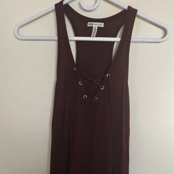 Pink super soft racer back top, size small - Picture 1 of 8